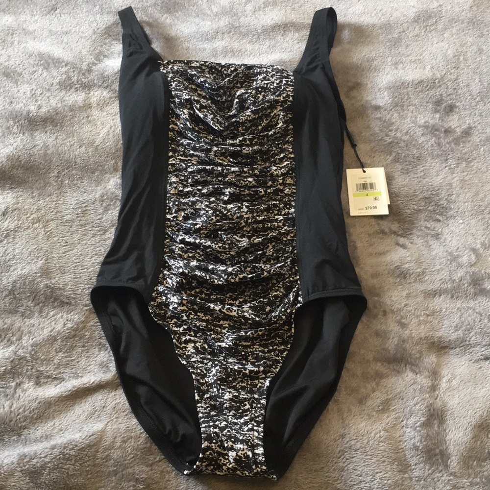 Calvin Klein slimming shapewear one piece suit